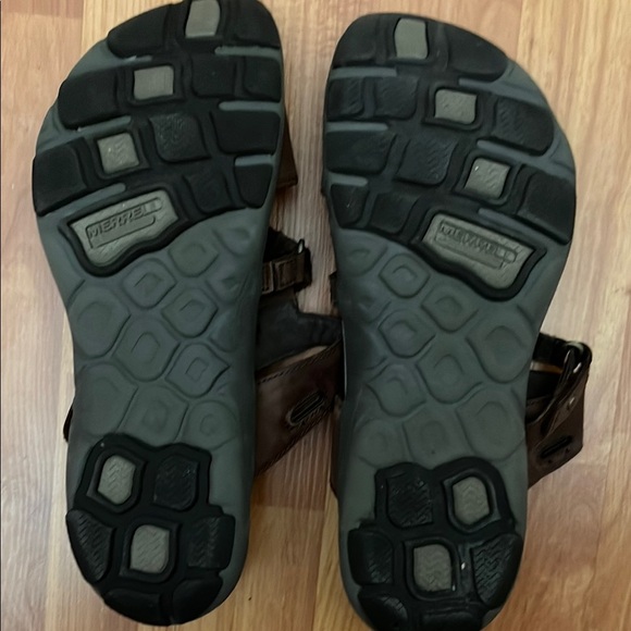 Merrell Dark Brown Strappy Sandals Bracken - Picture 4 of 7